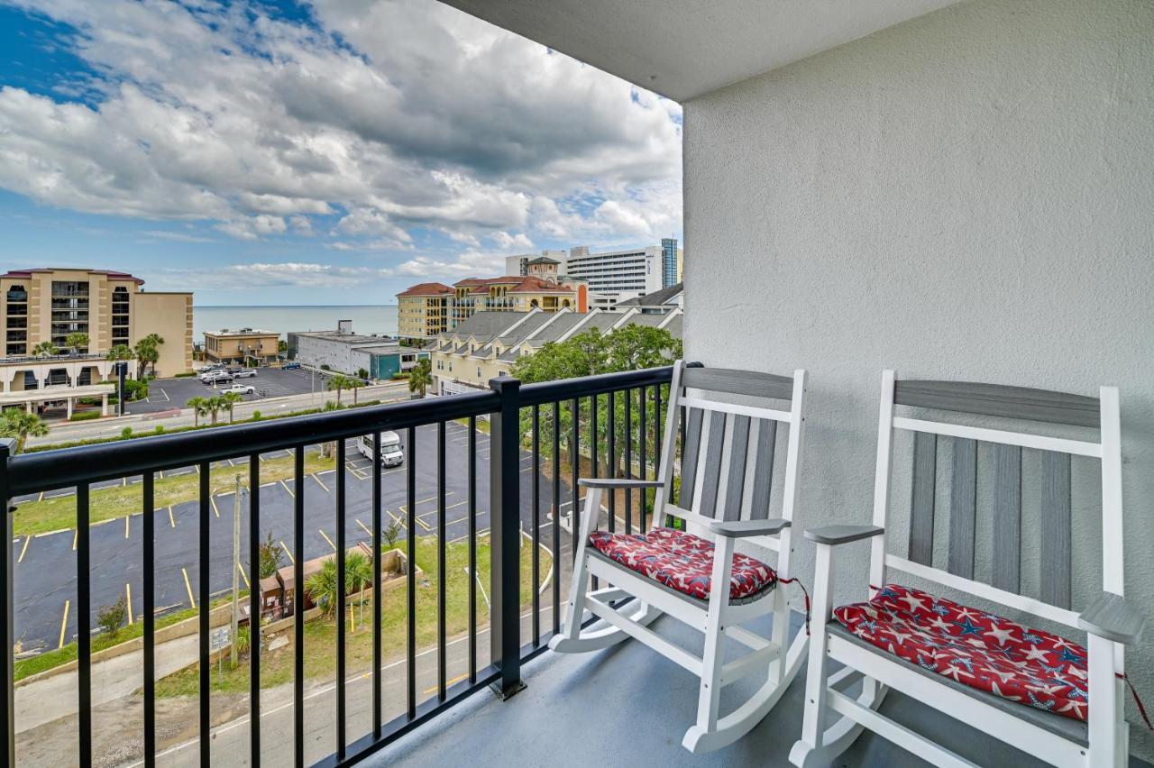 Myrtle Beach Resort Condo Walk To Family Kingdom! Exterior foto
