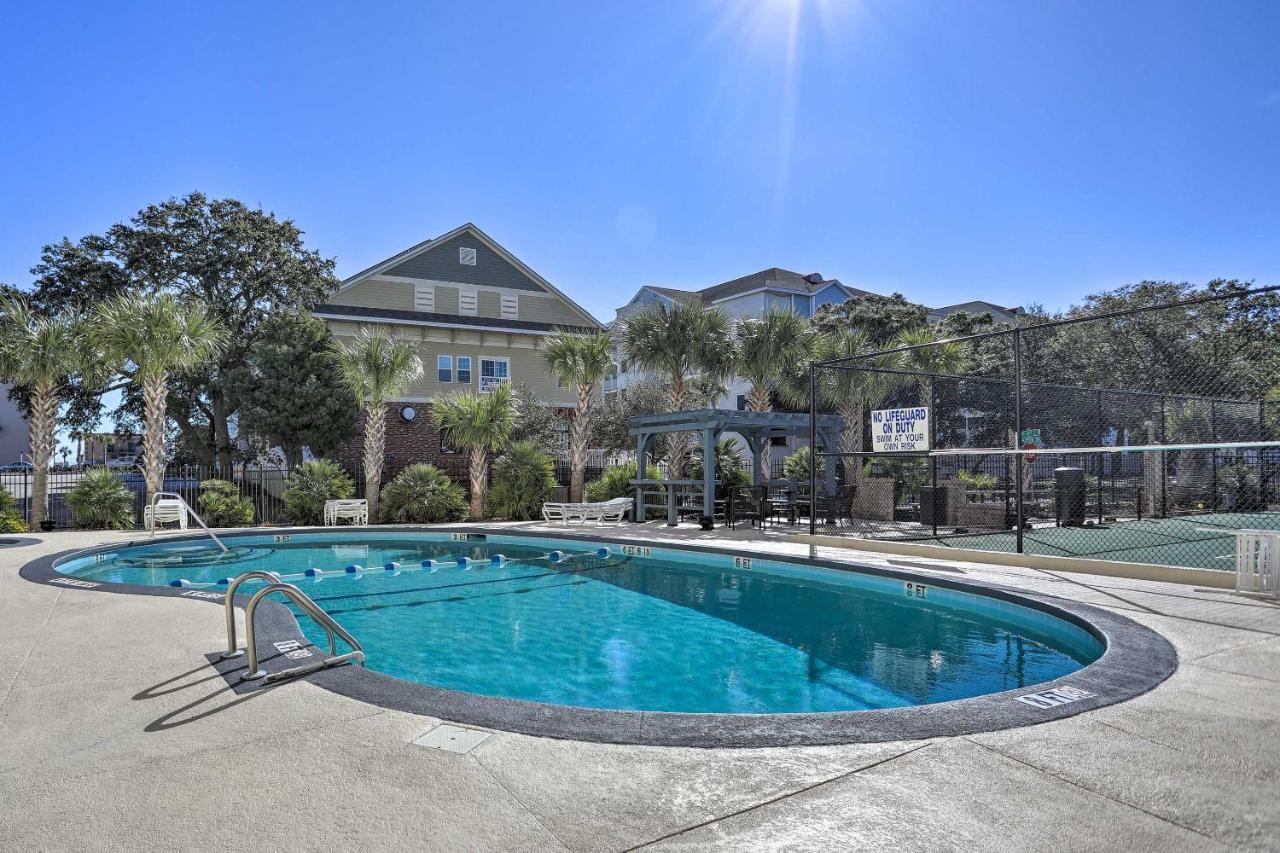 Myrtle Beach Resort Condo Walk To Family Kingdom! Exterior foto
