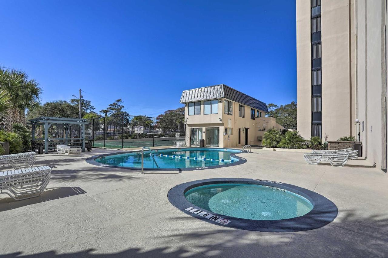 Myrtle Beach Resort Condo Walk To Family Kingdom! Exterior foto
